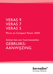 Bernafon VR5 Mx Gebruiksaanwijzing
