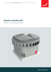 Zehnder ComfoRoof MX Manual 310 Installatie- En Onderhoudshandleiding