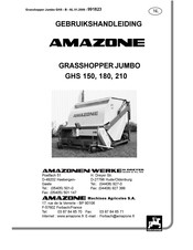 Amazone GHS 210 Gebruikshandleiding