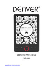 Denver EBO-630L Gebruikshandleiding