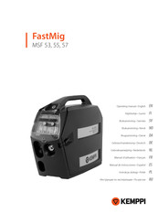 Kemppi FastMig MSF 53 Gebruiksaanwijzing