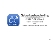 Kodak PIXPRO SP360 4K Gebruikershandleiding