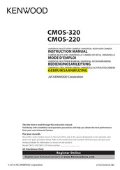 Kenwood CMOS-220 Gebruiksaanwijzing