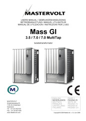 Mastervolt Mass GI 7.0 Gebruikershandleiding