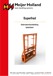 Meijer Holland Superfred Gebruikershandleiding