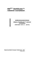 Kemper 460plus StalkBuster Gebruikshandleiding