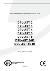 Dru DRU-ART 8-01 Gebruikershandleiding