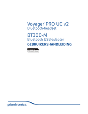 Plantronics Voyager PRO UC Gebruikershandleiding
