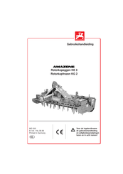 Amazone KE 3 Gebruikshandleiding
