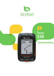 Bryton Rider 330 Gebruikshandleiding