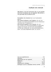 Atag kd5088b Gebruiksaanwijzing