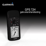 Garmin GPS 72H Gebruikershandleiding