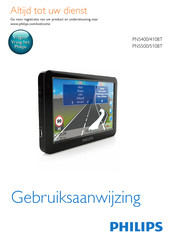 Philips PNS400/410BT Gebruiksaanwijzing