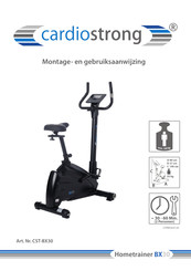 CARDIOSTRONG CST-BX30 Montage- En Gebruiksaanwijzing