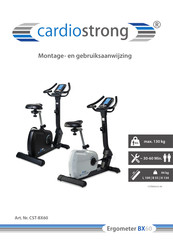 CARDIOSTRONG CST-BX60 Montage- En Gebruiksaanwijzing