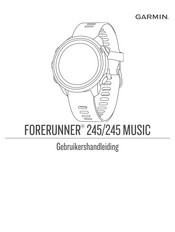 Garmin FORERUNNER 245 MUSIC Gebruikershandleiding