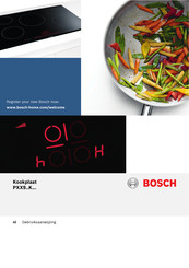 Bosch PXX9 K Series Gebruiksaanwijzing