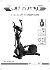 CARDIOSTRONG EX60 Montage- En Gebruiksaanwijzing