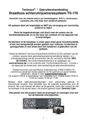 Technaxx TX-170 Gebruikershandleiding