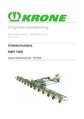 Krone 1021425 Handleiding