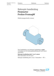 Endress+Hauser Proline PromagW Handleiding
