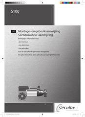 Seculux S100 Montage- En Gebruiksaanwijzing