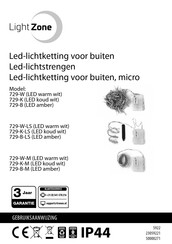 LightZone 729-B Gebruiksaanwijzing