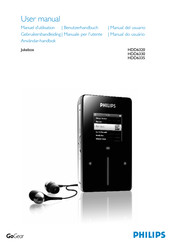 Philips Jukebox HDD6335 Gebruikershandleiding