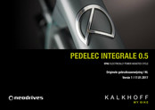 Kalkhoff Neodrives PEDELEC INTEGRALE 0.5 Originele Gebruiksaanwijzing