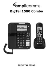 Amplicomms BigTel 1580 Combo Gebruikershandleiding