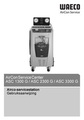 Waeco AirCon Service Center ASC 1300 G Gebruiksaanwijzing