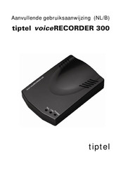 TIPTEL voiceRECORDER 300 Gebruiksaanwijzing