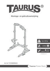 Taurus TF-POWERRACK Montage- En Gebruiksaanwijzing