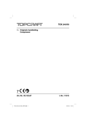 TOPCRAFT 40.103.87 Originele Handleiding