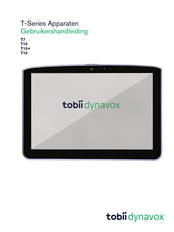 Tobii Dynavox T15 Gebruikershandleiding