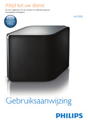 Philips AW3000 Gebruiksaanwijzing