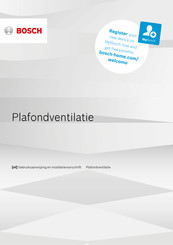 Bosch DRC97AQ50 Gebruiksaanwijzing En Installatievoorschrift