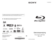 Sony BDP-S770 Gebruiksaanwijzing