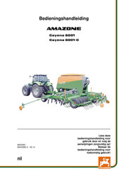 Amazone Cayena 6001-C Bedieningshandleiding