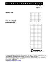 Conrad 35 05 46 Gebruiksaanwijzing