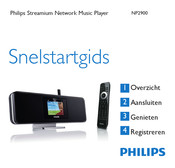 Philips Streamium NP2500 Snelstartgids