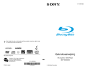 Sony BDP-S5000ES Gebruiksaanwijzing