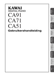 Kawai CA91 Gebruikershandleiding