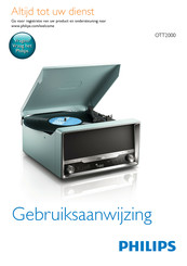 Philips OTT2000 Gebruiksaanwijzing
