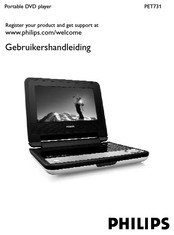 Philips PET731 Gebruikershandleiding
