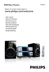 Philips MCD716 Gebruikershandleiding