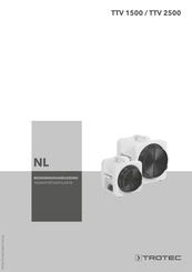 Trotec TTV 1500 Bedieningshandleiding