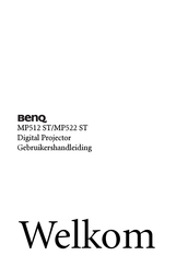 BenQ MP512 ST Gebruikershandleiding