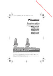 Panasonic KX-TG1712BL Gebruiksaanwijzing