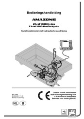 Amazone ZA-M 1500 Hydro Bedieningshandleiding